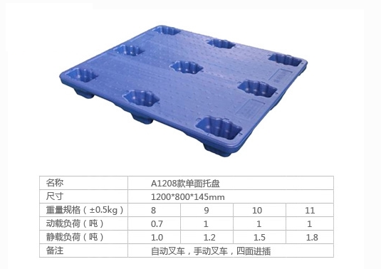 A1208款单面托盘